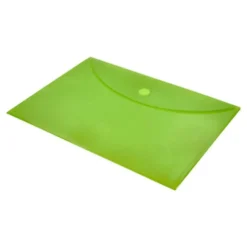 Carpeta sobre con velcro Din A4 Liderpapel verde