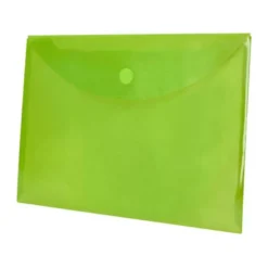 Carpeta sobre con velcro Din A4 Liderpapel verde