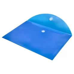 Carpeta sobre con velcro Din A4 Liderpapel azul