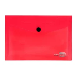 Carpeta sobre Liderpapel cierre broche rojo Din A6