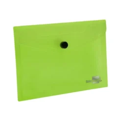 Carpeta sobre Liderpapel cierre broche azul Din A7