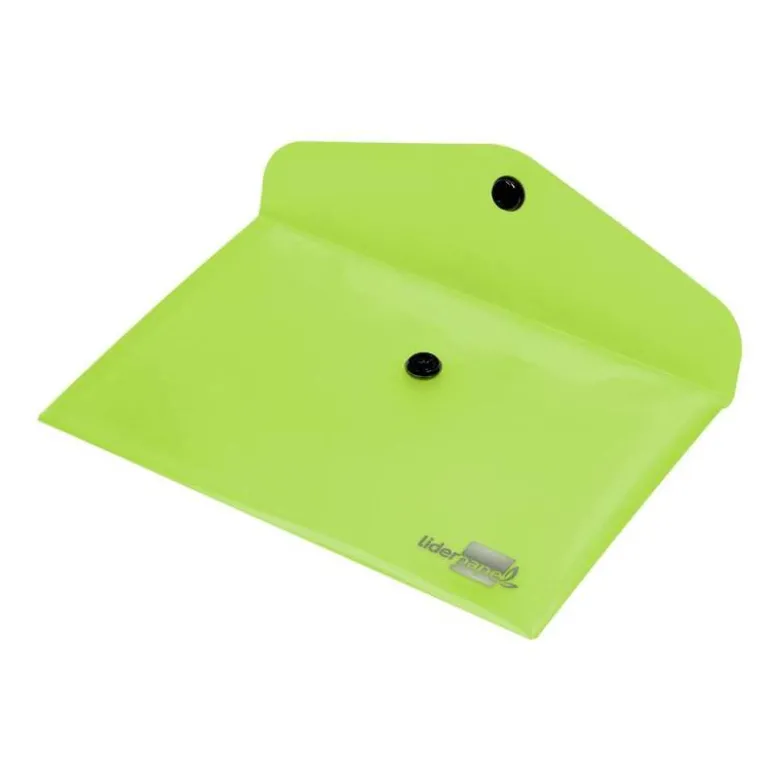 Carpeta sobre Liderpapel cierre broche azul Din A7