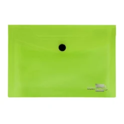 Carpeta sobre Liderpapel cierre broche azul Din A7