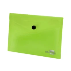 Carpeta sobre Liderpapel cierre broche azul Din A7