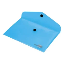 Carpeta sobre Liderpapel cierre broche azul Din A6