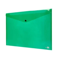 Carpeta sobre Liderpapel cierre broche transparente Din A3