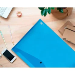 Carpeta sobre Liderpapel con cierre de broche Color azul Din A3