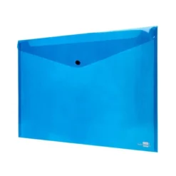 Carpeta sobre Liderpapel con cierre de broche Color azul Din A3