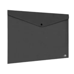 Carpeta sobre Liderpapel con broche polipropileno 180 micras DIN A3 50 hojas color negro