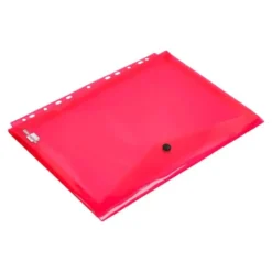 Carpeta tamaño sobre Liderpapel con cierre de broche pack 5