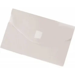 Carpeta tamaño sobre Liderpapel velcro transparente