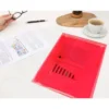 Carpeta tamaño sobre Liderpapel con cierre de broche Color rojo