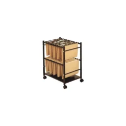 Carrito carpetas colgantes marca Q-Connect carro fijo