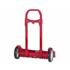 Carrito Para Mochila Safta 54x40x28 cm de Aluminio Evolution color Rojo