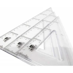 Cartabon de plastico cristal Liderpapel 30 cm