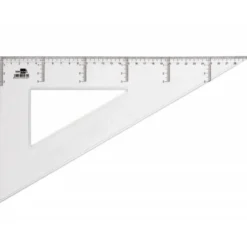 Cartabon de plastico cristal Liderpapel 30 cm