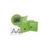 Cartera portadocumentos Beautone con Broche verde