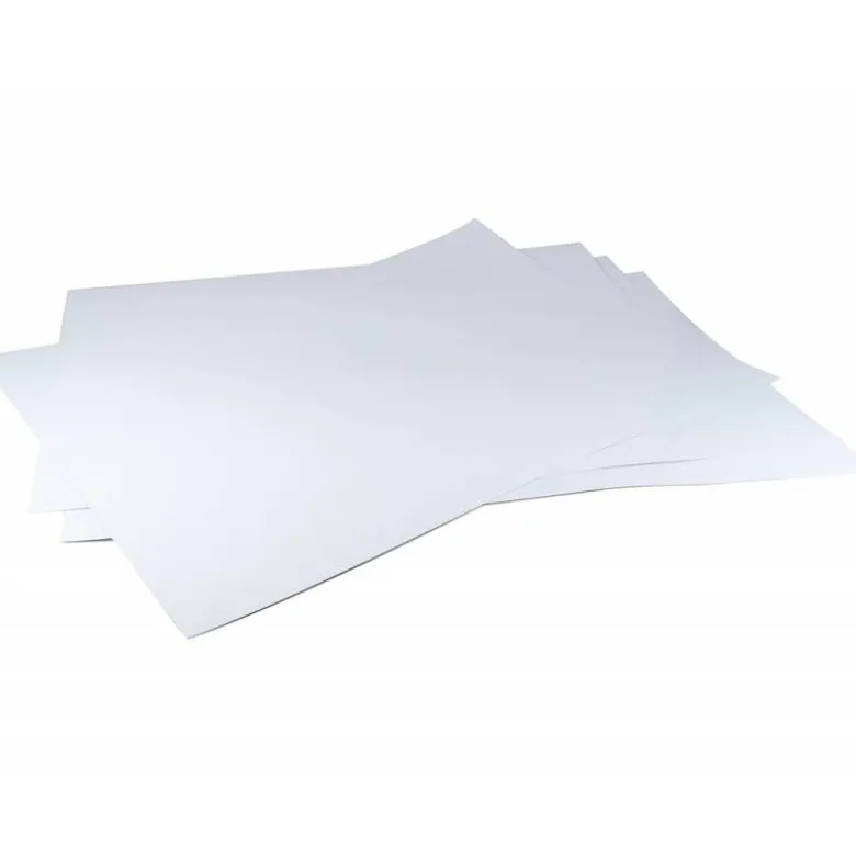 Cartoncillo color gris liderpapel con una cara blanca 350 gr 64x88 cm paquete de 1 kg (5 hojas)
