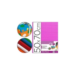 Carton ondulado Liderpapel color fucsia