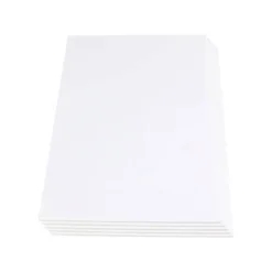 CARTON PLUMA LIDERPAPEL BLANCO DOBLE CARA 70X100CM ESPESOR 10 MM