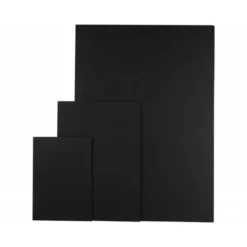 Carton pluma Liderpapel doble cara negro Din A4 Espesor 5 mm
