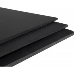 Carton pluma Liderpapel doble cara negro 50 x 70 cm Espesor 5 mm