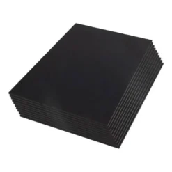 CARTON PLUMA LIDERPAPEL NEGRO DOBLE CARA 70X100CM ESPESOR 5 MM