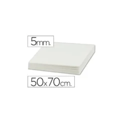 Carton pluma Liderpapel 50 x 70 cm Espesor 5 mm