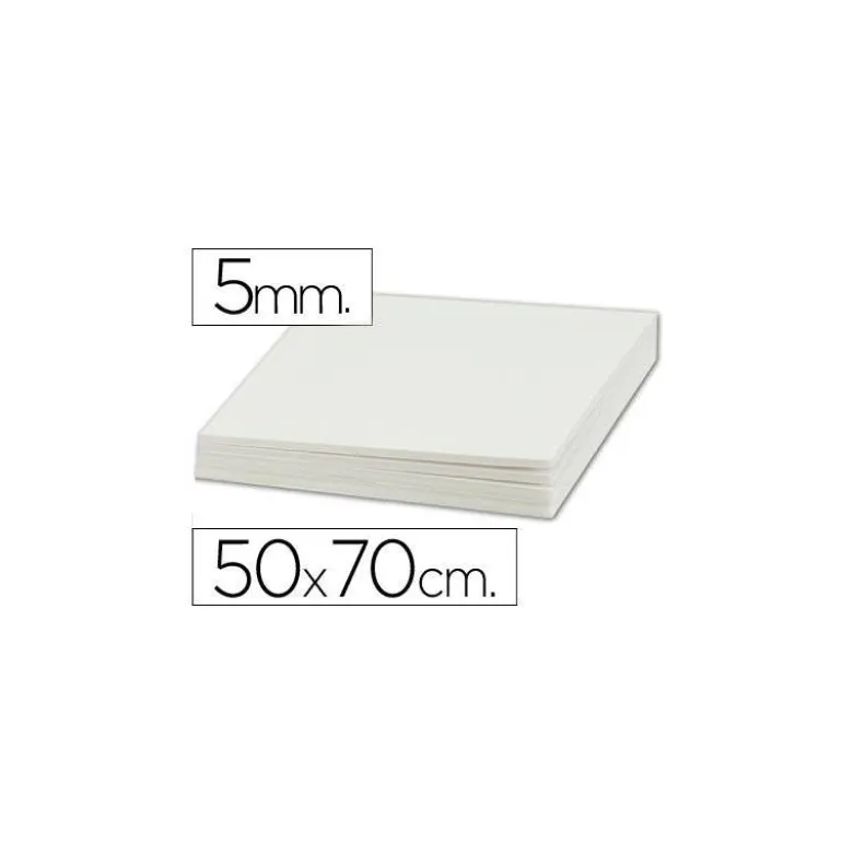 Carton pluma Liderpapel 50 x 70 cm Espesor 5 mm