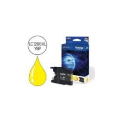 Cartucho Brother amarillo LC-1280XLYBP mfc-j6510dw mfc-j6710dw mfc-j6910dw.