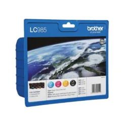 Cartucho Brother 4colores LC-985VALBP, dcp-j125/dcp-j315w mfc-j265w/mfc-j410/mfc-j415w.