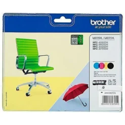 Cartucho Brother LC 229 multipack con 4 colores LC229XLVALBP mfc-j5320dw / j5620dw / j5625dw / j5720dw