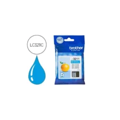 Cartucho Brother LC3211 color Cian LC3211C dcp-j572 / dcp-j772 / dcp-j774 / mfc-j890 / mfc-j895