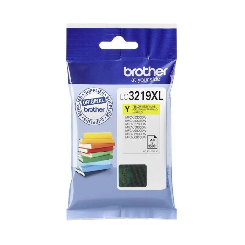 Cartucho Brother LC-3219 XLY color Amarillo Larga Duracion mfc-j6530dw / mfc-j6930dw