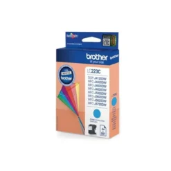Cartucho Brother LC223CBP color Cian dcp4120dw mfcj4420dw mfcj4620dw mfcj5320dw