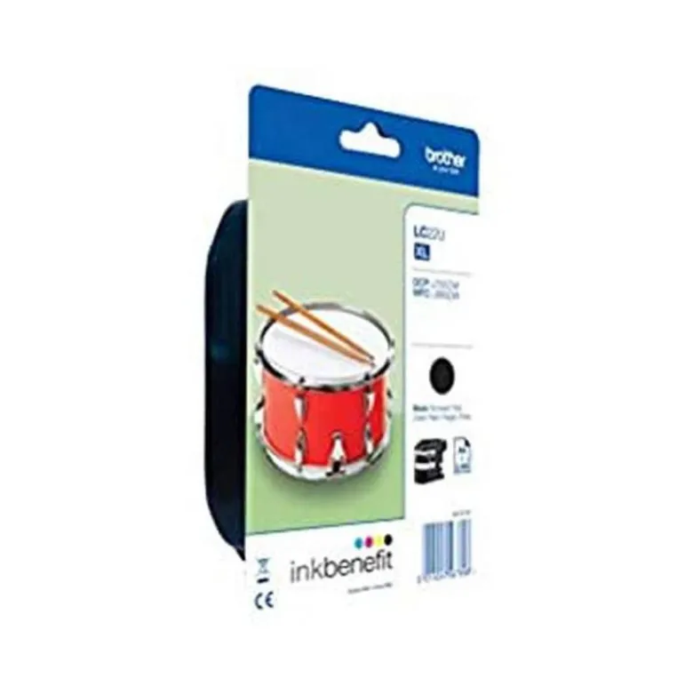 CARTUCHO BROTHER LC22UBK XL COLOR NEGRO dcp-j785dw / dcp-j785dwxl / mfc-j985dw / mfc-j985dw