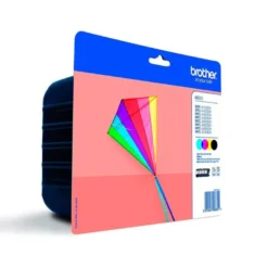 Cartucho Brother LC223VALBP Pack 4 colores 550 páginas dcpj4120dw / mfcj4420dw / 4620dw / 5320dw