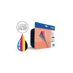 Cartucho Brother LC223VALBP Pack 4 colores 550 páginas dcpj4120dw / mfcj4420dw / 4620dw / 5320dw