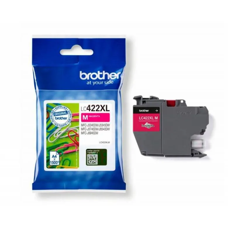 CARTUCHO BROTHER LC-422XLM COLOR MAGENTA mfc-j5340dw / mfc-j5740dw / mfc-j6540dw / mfc-j6940dw