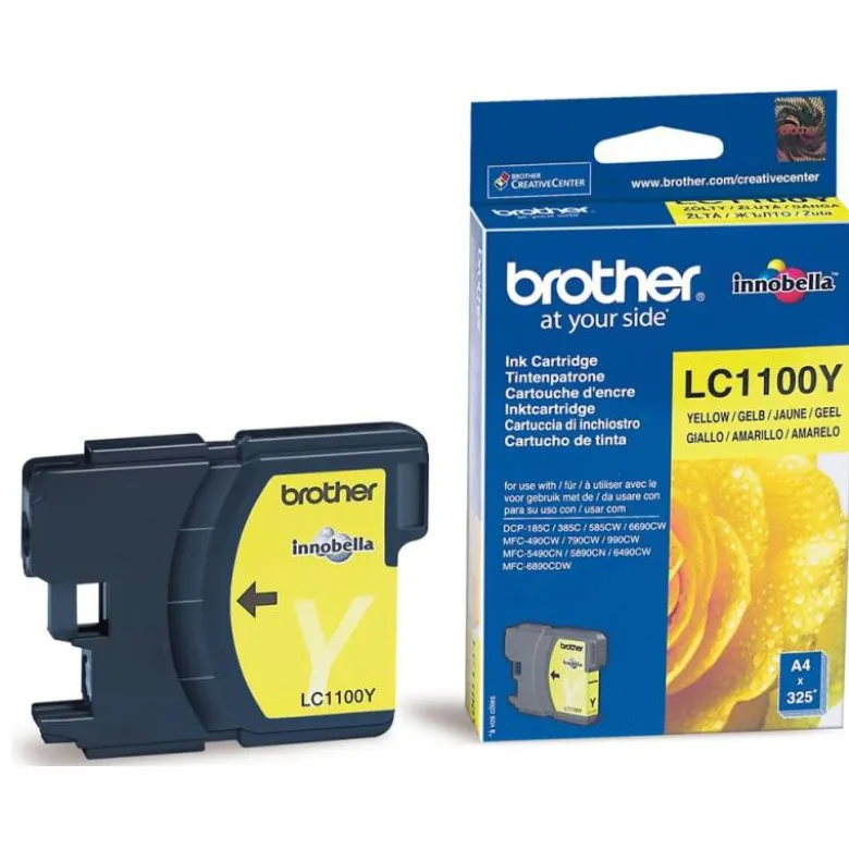 Cartucho Brother LC-1100Y Amarillo