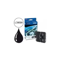 Cartucho Brother negro LC-985BK dcp-j125/dcp-j315w mfc-j265w/mfc-j410/mfc-j415w.
