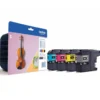 Cartucho Brother pack 4 colores alta capacidad 1200 pag
