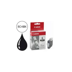 Cartucho Canon 4705A002 Nº BCI-6BK Negro