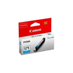Cartucho Canon CLI 571 Pixma color cian 0386C001 ts5051 / ts6050 / ts8051 / ts9050