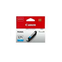 Cartucho Canon CLI 571 Pixma color cian 0386C001 ts5051 / ts6050 / ts8051 / ts9050
