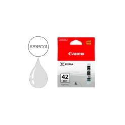 Cartucho Canon CLI-42LGY Pixma color gris claro 6391B001