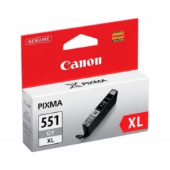 Cartucho Canon CLI-551XL Pixma gris 6447B001