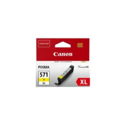 Cartucho Canon CLI-571XL Pixma amarillo 0334C001. 336 paginas