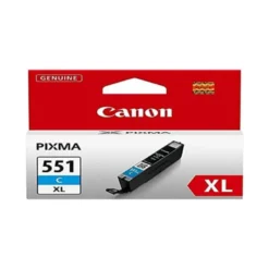 Cartucho Canon CLI-551XL Pixma cian 6444B001