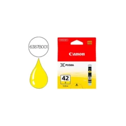 Cartucho Canon CLI-42Y Pixma color amarillo 6387B001